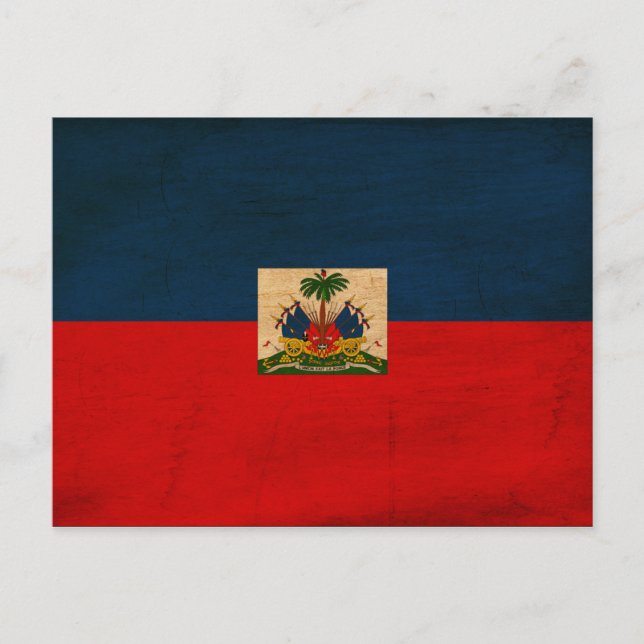 Haiti Flagga Vykort (Framsida)