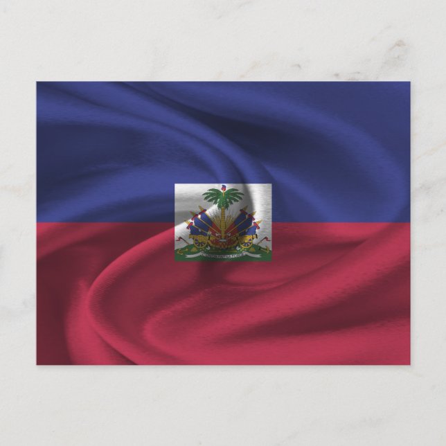 Haiti Flagga Vykort (Framsida)