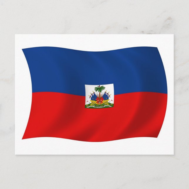 Haiti Flagga vykort (Framsida)