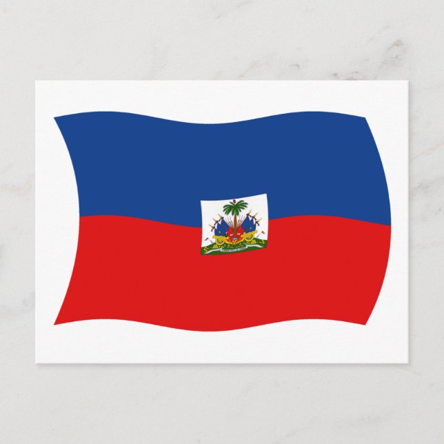 Haiti Flagga vykort (Framsida)