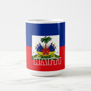 Haiti flaggamugg kaffemugg