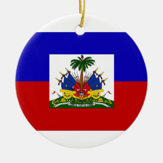 HAITI FLAGGAPRYDNAD JULGRANSPRYDNAD KERAMIK
