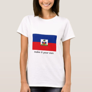Haiti flaggatshirt tröja
