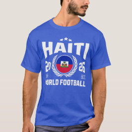 Haiti Fotboll 2026 T Shirt