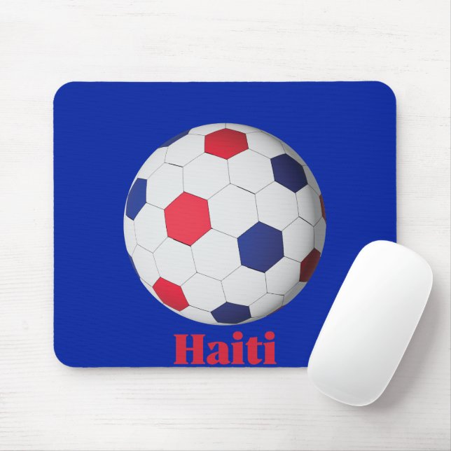 Haiti Fotboll Musmatta (Med mus)