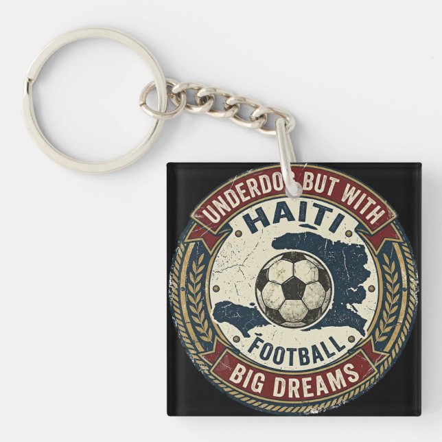 Haiti Fotbollströja VM 2026 Underdog (Framsidan)