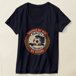 Haiti Fotbollströja VM 2026 Underdog T Shirt