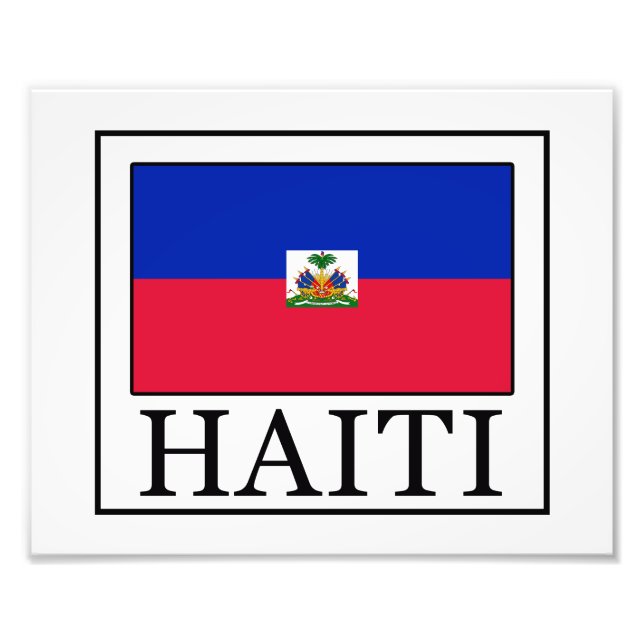 Haiti Fototryck (Framsidan)
