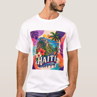 Haiti Good Vibes Har en adress T-Shirt