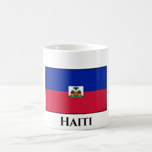 Haiti (Haitis) Flagga Kaffemugg