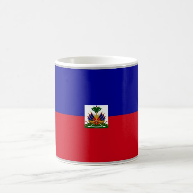 Haiti - Haitis flagga - Kaffemugg (Center)
