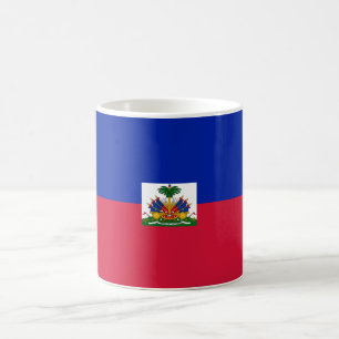 Haiti (Haitis) Flagga Kaffemugg