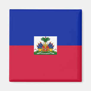 Haiti (Haitis) Flagga Magnet