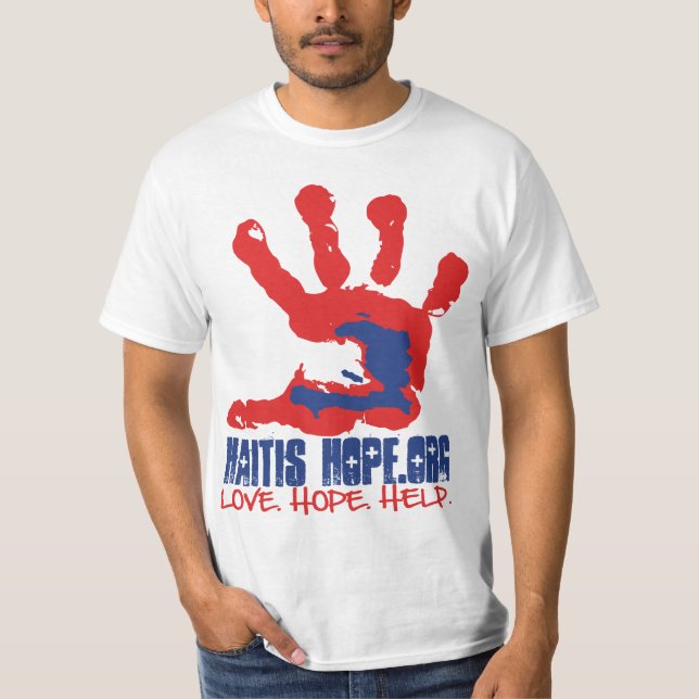 Haiti hopp t shirt (Framsida)