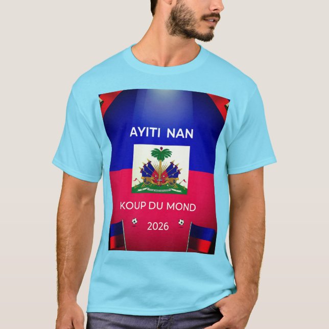 Haiti i VM 2026 T Shirt (Framsida)