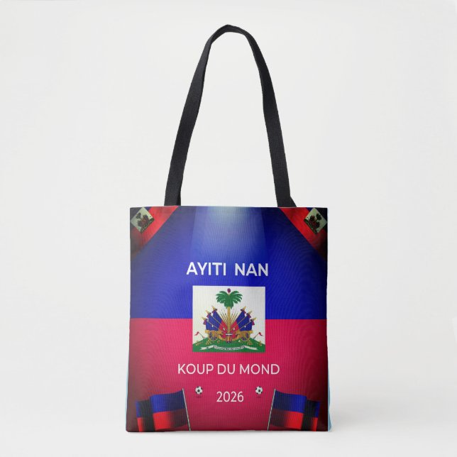 Haiti i VM 2026 Tygkasse (Framsida)