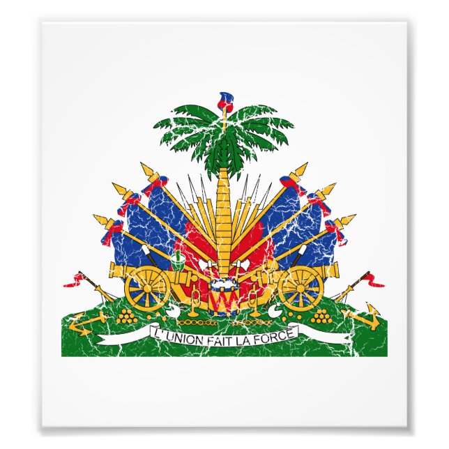 Haiti Jackat av Arm Fototryck (Framsidan)