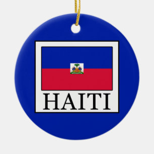 Haiti Julgransprydnad Keramik