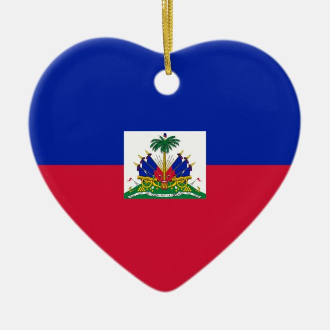 HAITI JULGRANSPRYDNAD KERAMIK (Framsidan)