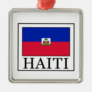 Haiti Julgransprydnad Metall