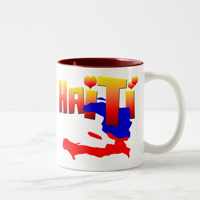 HAITI KÄRLEKmugg Två-Tonad Mugg (Höger)