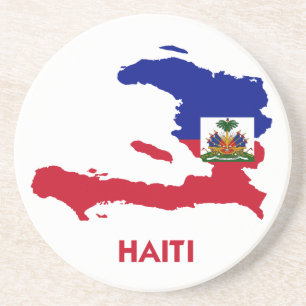 HAITI KARTA UNDERLÄGG SANDSTEN