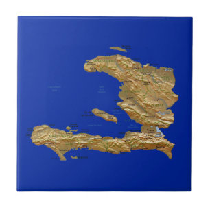 Haiti Kartplattor Kakelplatta