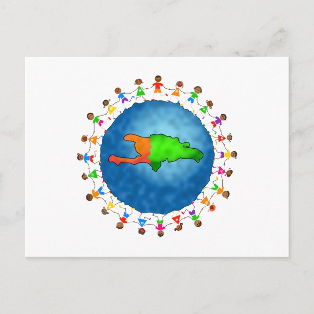 Haiti Kids Vykort (Framsida)