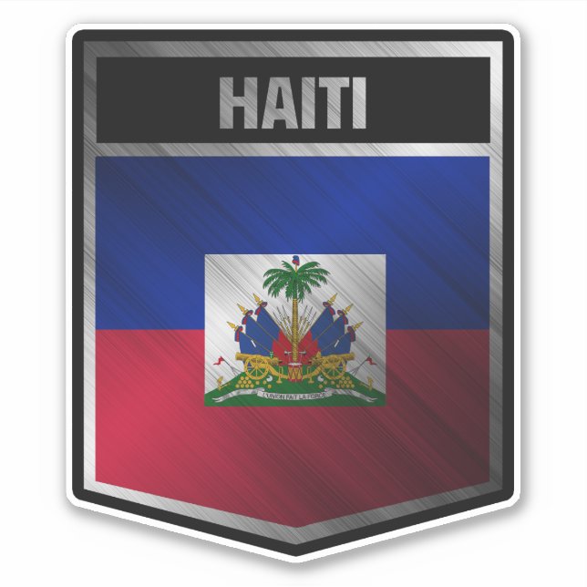Haiti Klistermärken (Framsida)