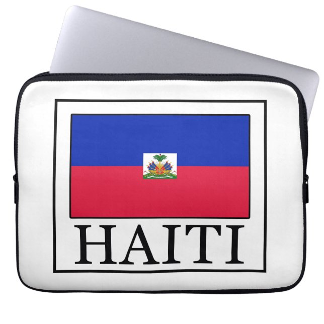 Haiti laptop sleeve (Framsidan)