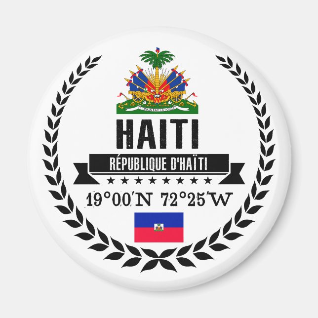 Haiti Magnet (Framsidan)
