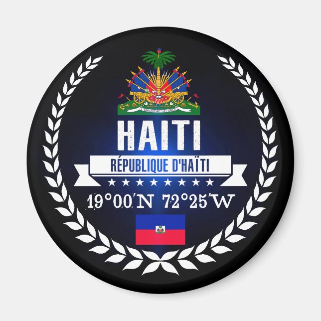 Haiti Magnet (Framsidan)