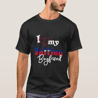 Haiti Matching I Kärlek Min Haitien Boyvän Proud H T Shirt
