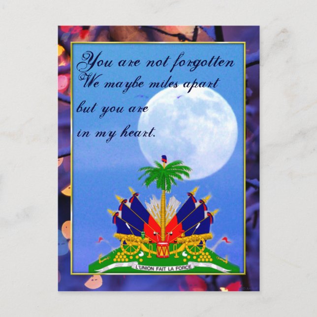 Haiti med Kärlek_ vykort (Framsida)