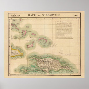 Haiti och Dominikanska republiken Sep 68 Poster