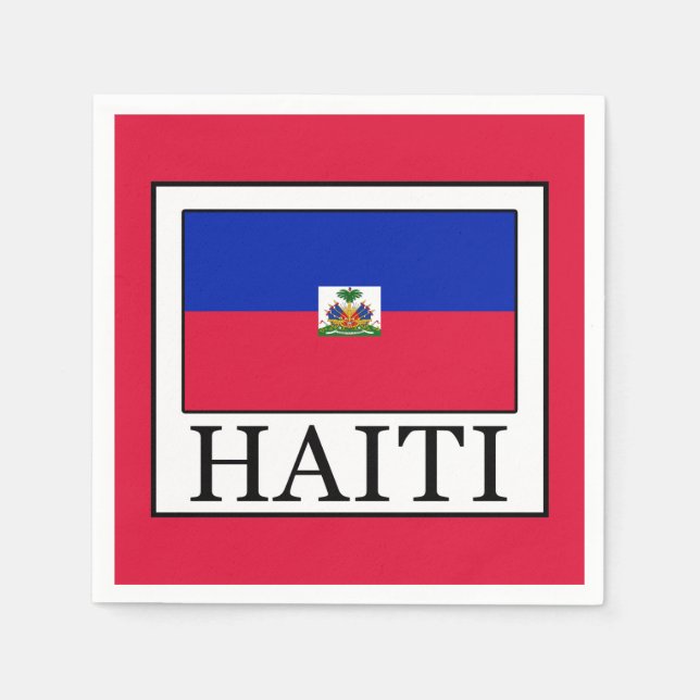 Haiti Pappersservett (Framsidan)