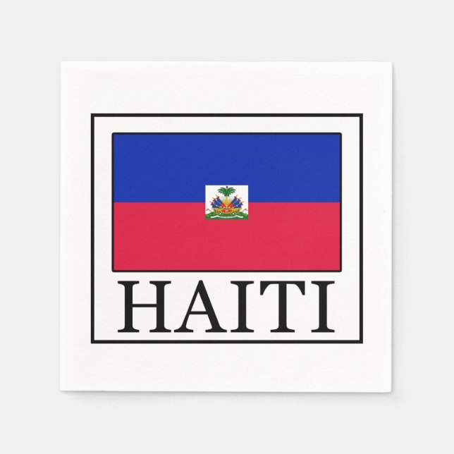 Haiti Pappersservett (Framsidan)