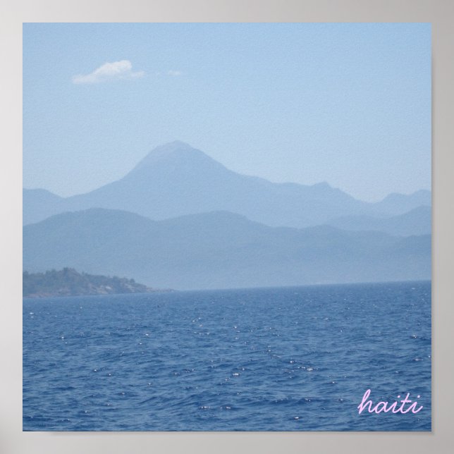 Haiti Paradise Geographic Poster (Framsidan)