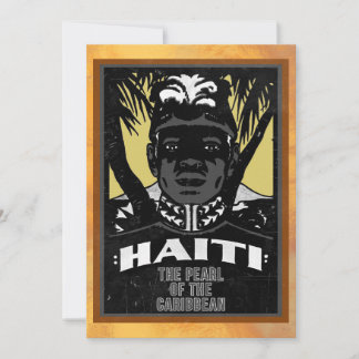 HAITI Pearl of the Västindien Inbjudningar