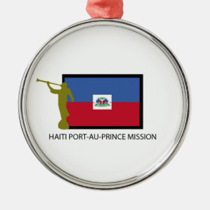 HAITI PORT-AU-PRINCE UPPDRAG LDS CTR JULGRANSPRYDNAD METALL