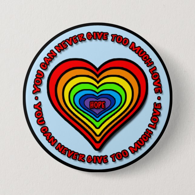 Haiti Relief Valentine Buttons Knapp (Framsida)