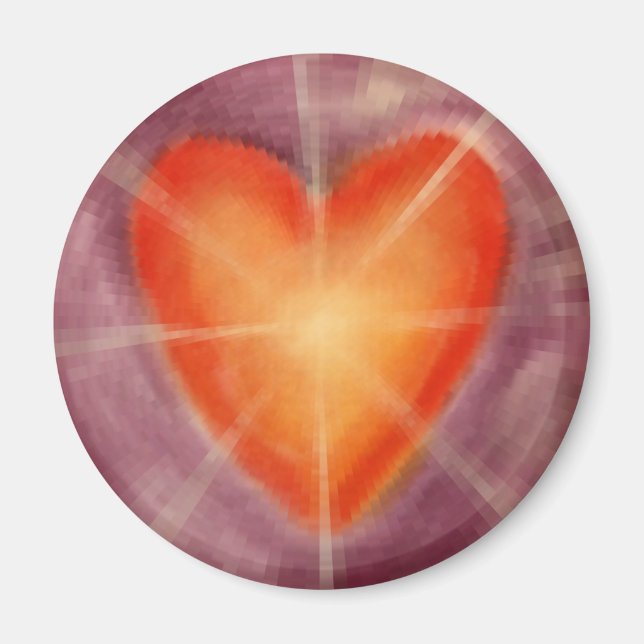 Haiti Relief Valentine Fridge Magnets Magnet (Framsidan)