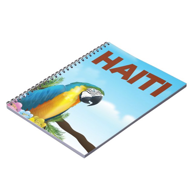 Haiti Resoraffisch Anteckningsbok (Vänstra Sidan)