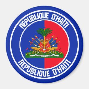 Haiti rundaEmblem Magnet