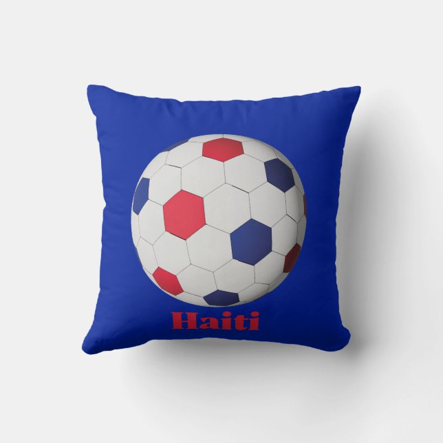 Haiti Soccer Kudde (Baksida)