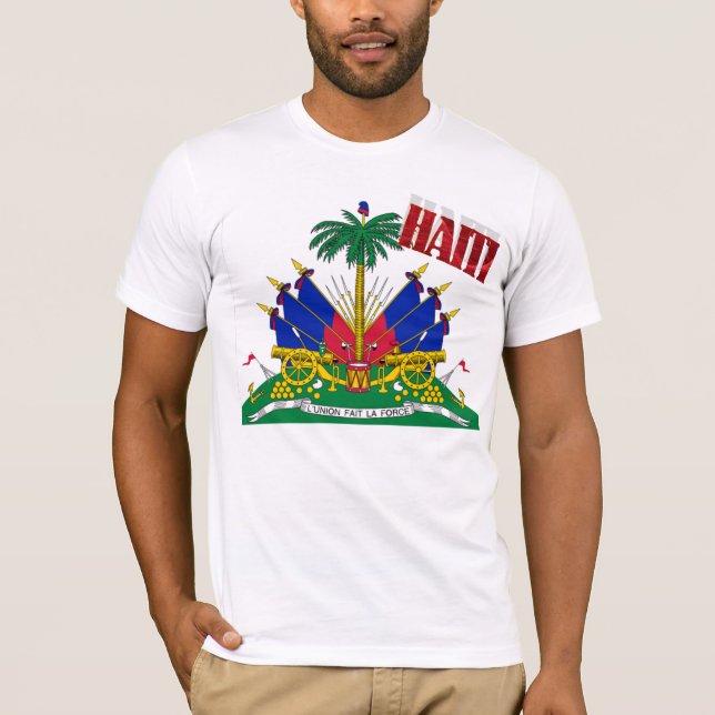 Haiti T skjorta Shirt (Framsida)