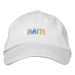 HAITI-tak Broderad Keps