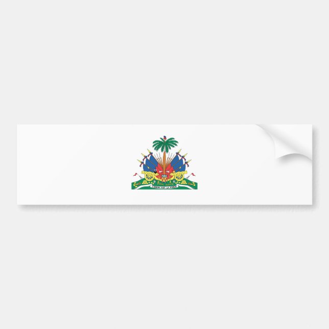 HAITI VAPENSKÖLD BILDEKAL (Framsidan)