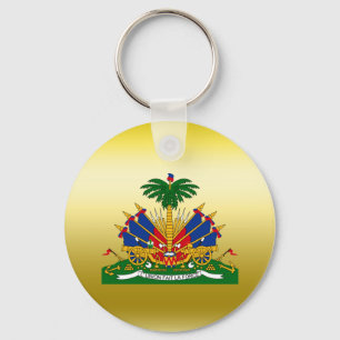 Haiti vapensköld nyckelring