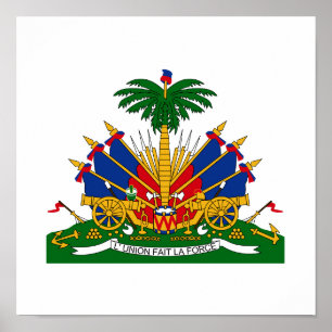 Haiti vapensköld poster